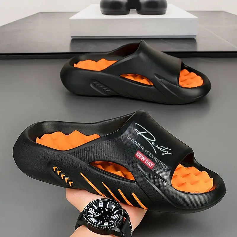 Foot Massage Slippers Men's Non-slip Deodorant Convenient store