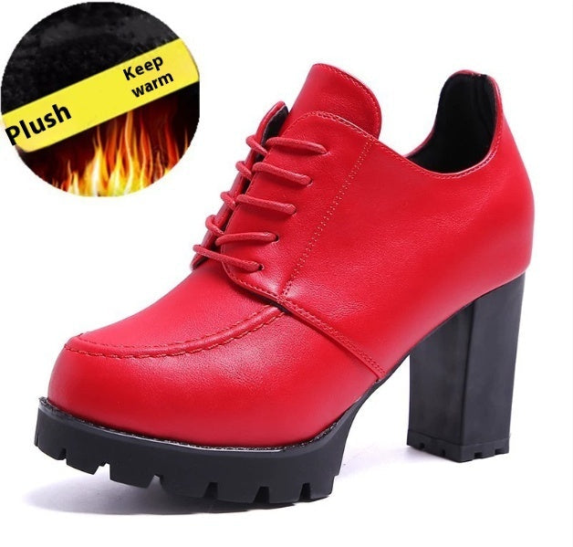 Women's Platform With Thick Heels And High Heels - Convenient store