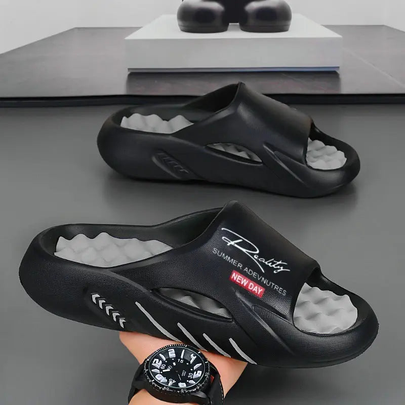 Foot Massage Slippers Men's Non-slip Deodorant Convenient store