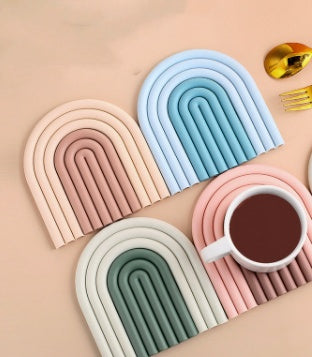 Silicone Rainbow Personalized Pot Holder