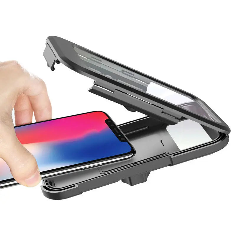 Adjustable Waterproof Bicycle Mobile Phone Holder Mount Universal Bike Motorcycle Handlebar Cell Phone Support Mount Bracket Bag Convenient store