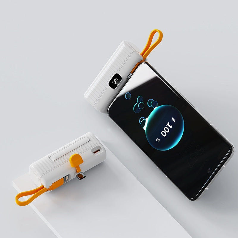 Portable Capsule Mini Compact Power Bank