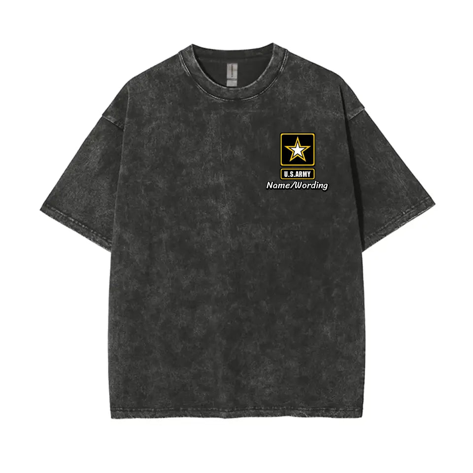 Personalized Premium Water-Washed Cotton Tee