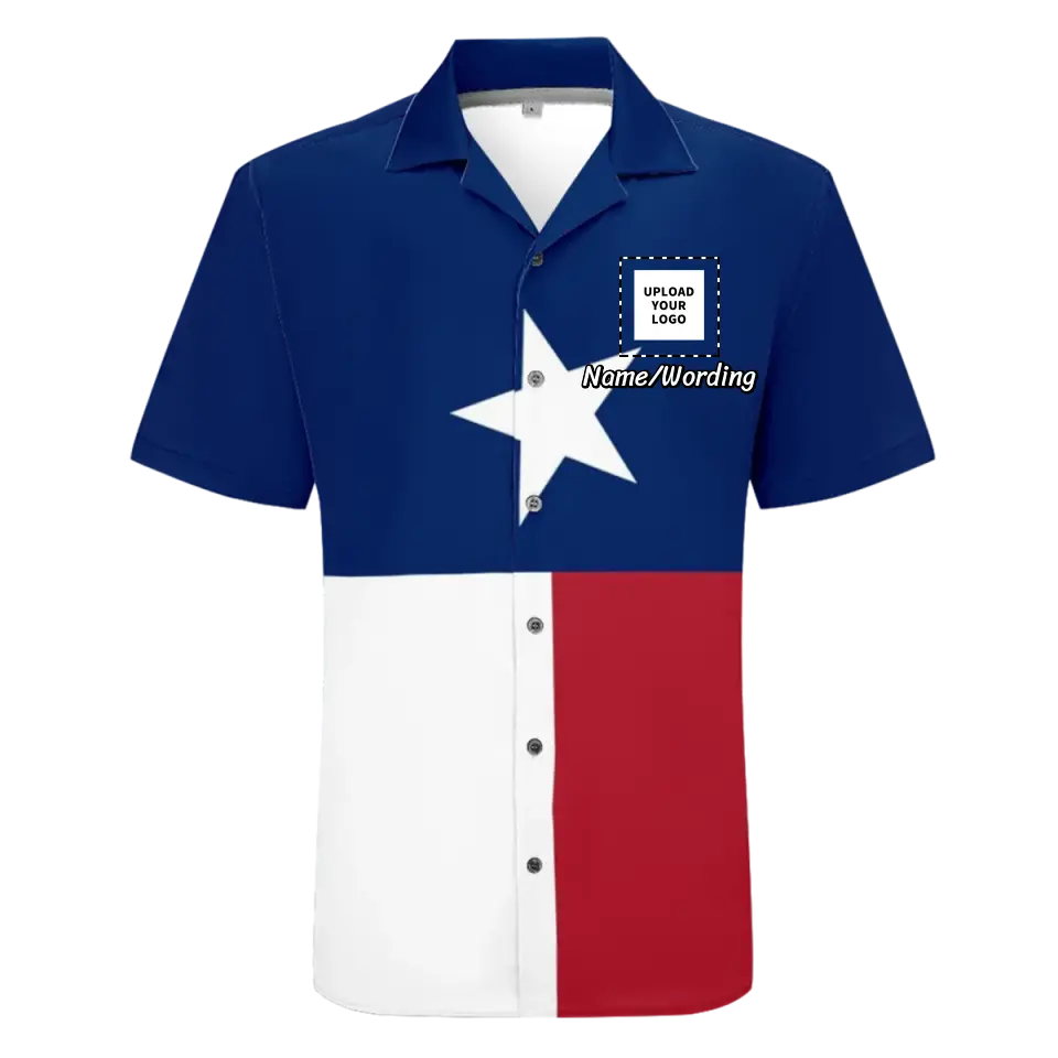 Custom Patriotic America Flag Tee