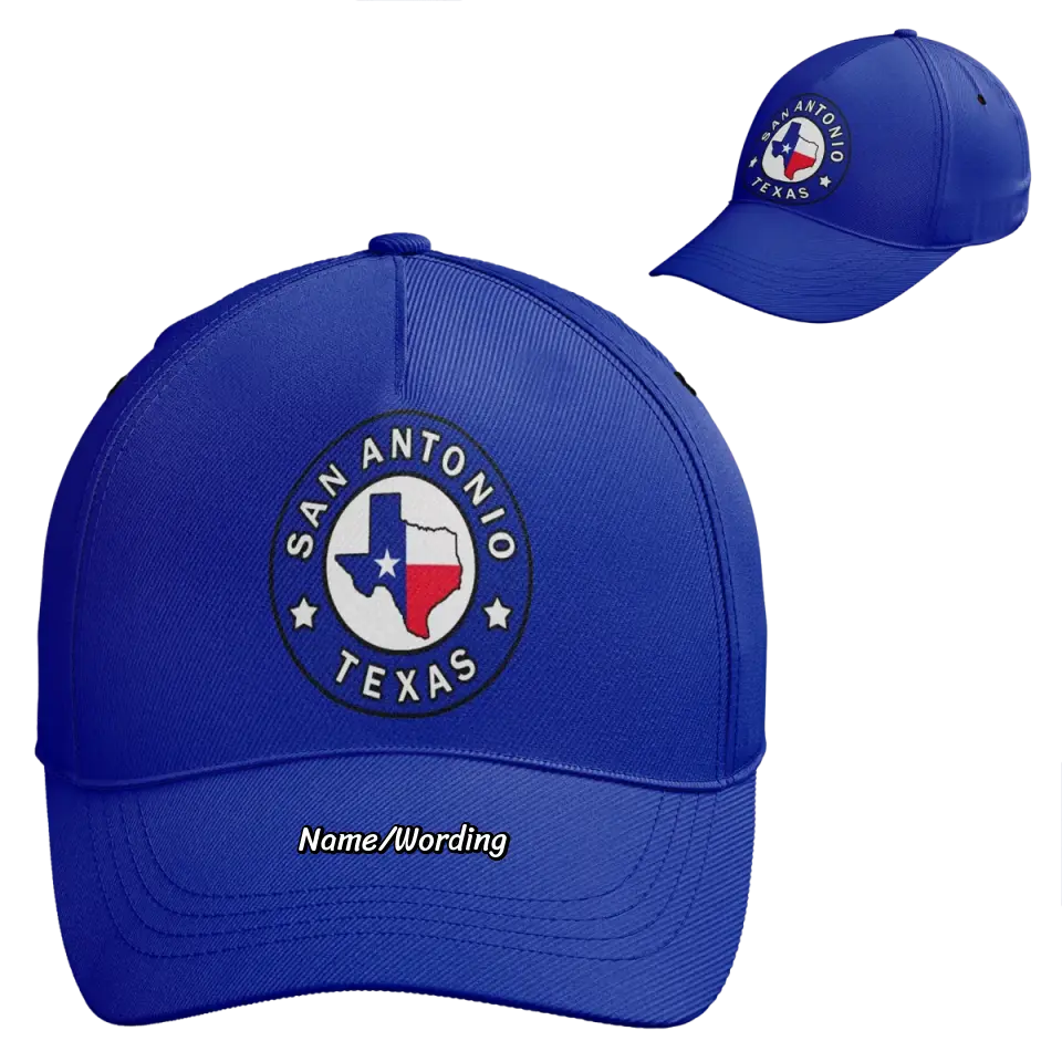 Personalized Texas Proud Adjustable Baseball Hat