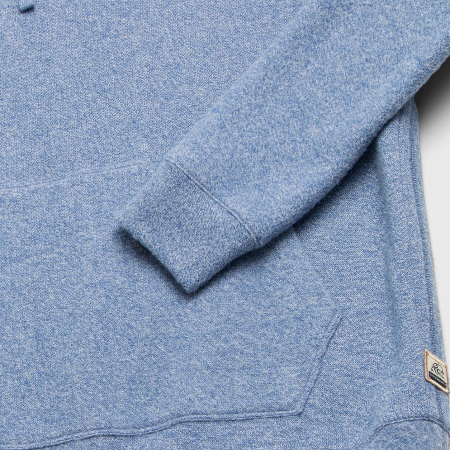 Justin Cashmist Fleece Hoodie - Blue Heather - Convenient store