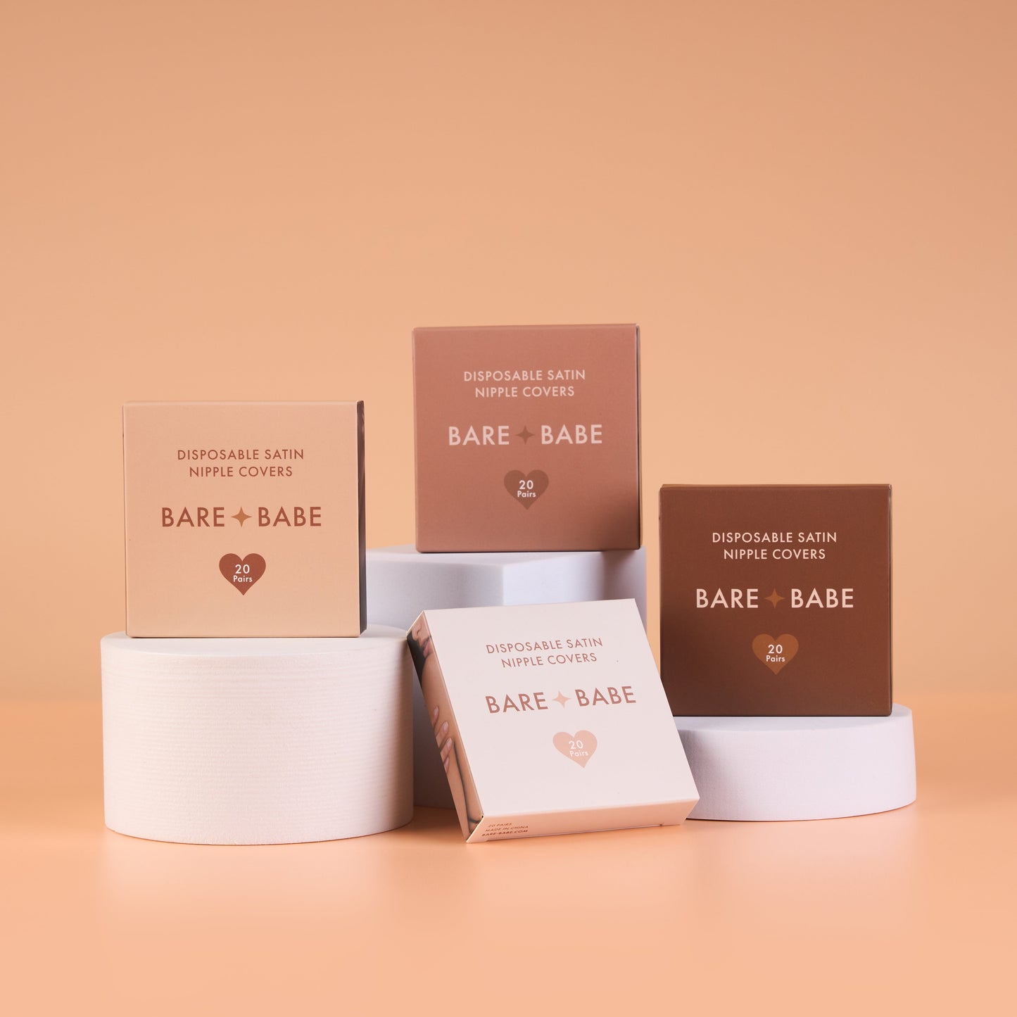 Satin Nipple Pasties - 40 Pack