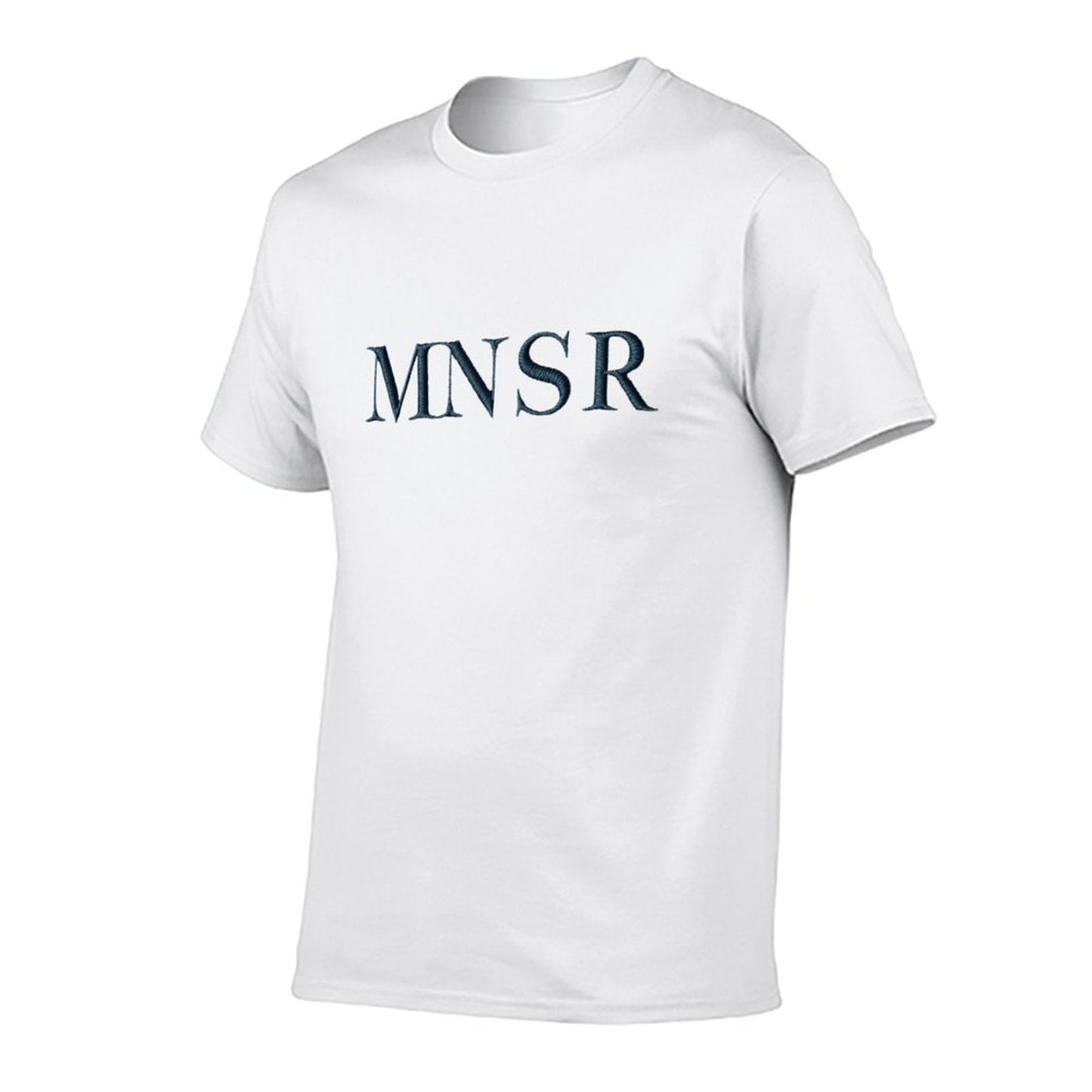 **SALE** Munsieur Men's Tee Cotton Signature Print Design "MNSR"