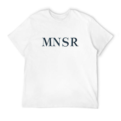 **SALE** Munsieur Men's Tee Cotton Signature Print Design "MNSR"