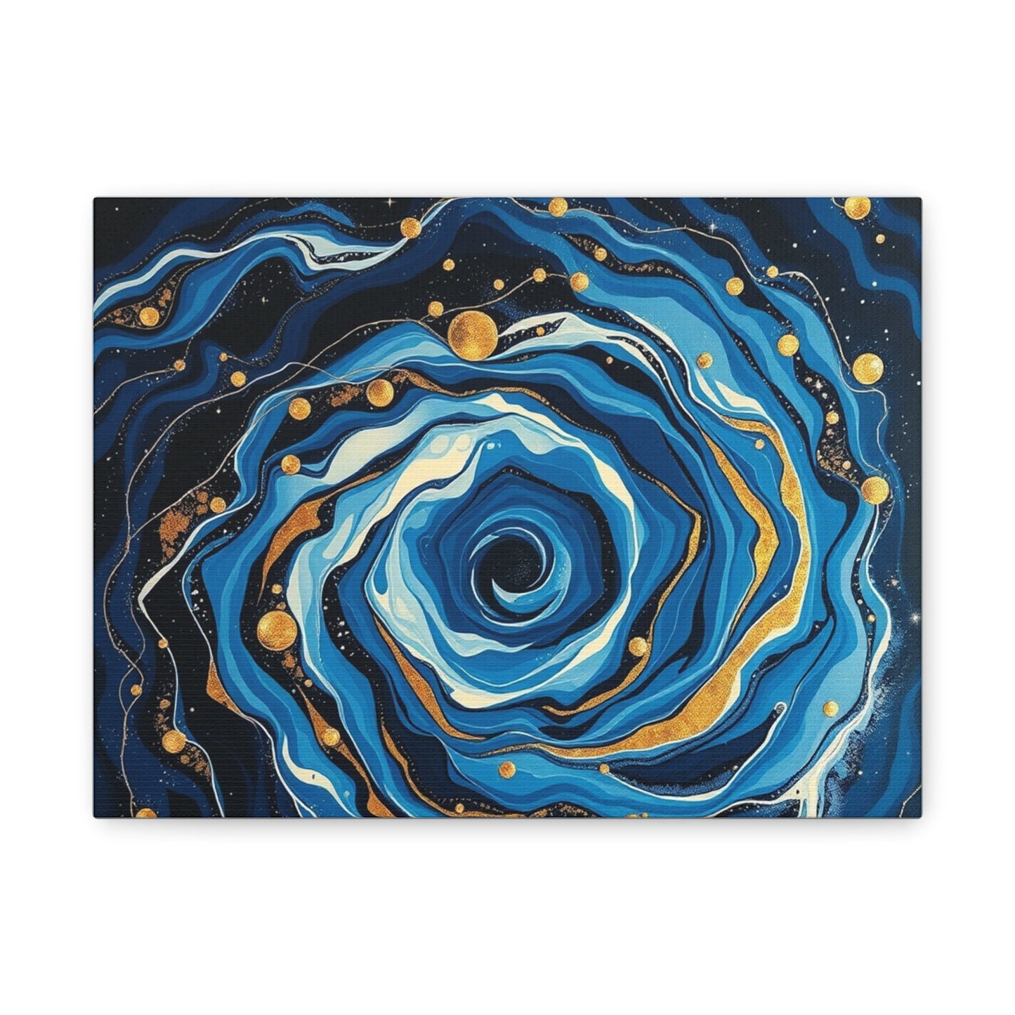 Galactic Swirl Canvas Art, Abstract Home Decor, Space-Inspired Wall Hanging, Unique Gift for Space Lovers, Modern Room Decoration