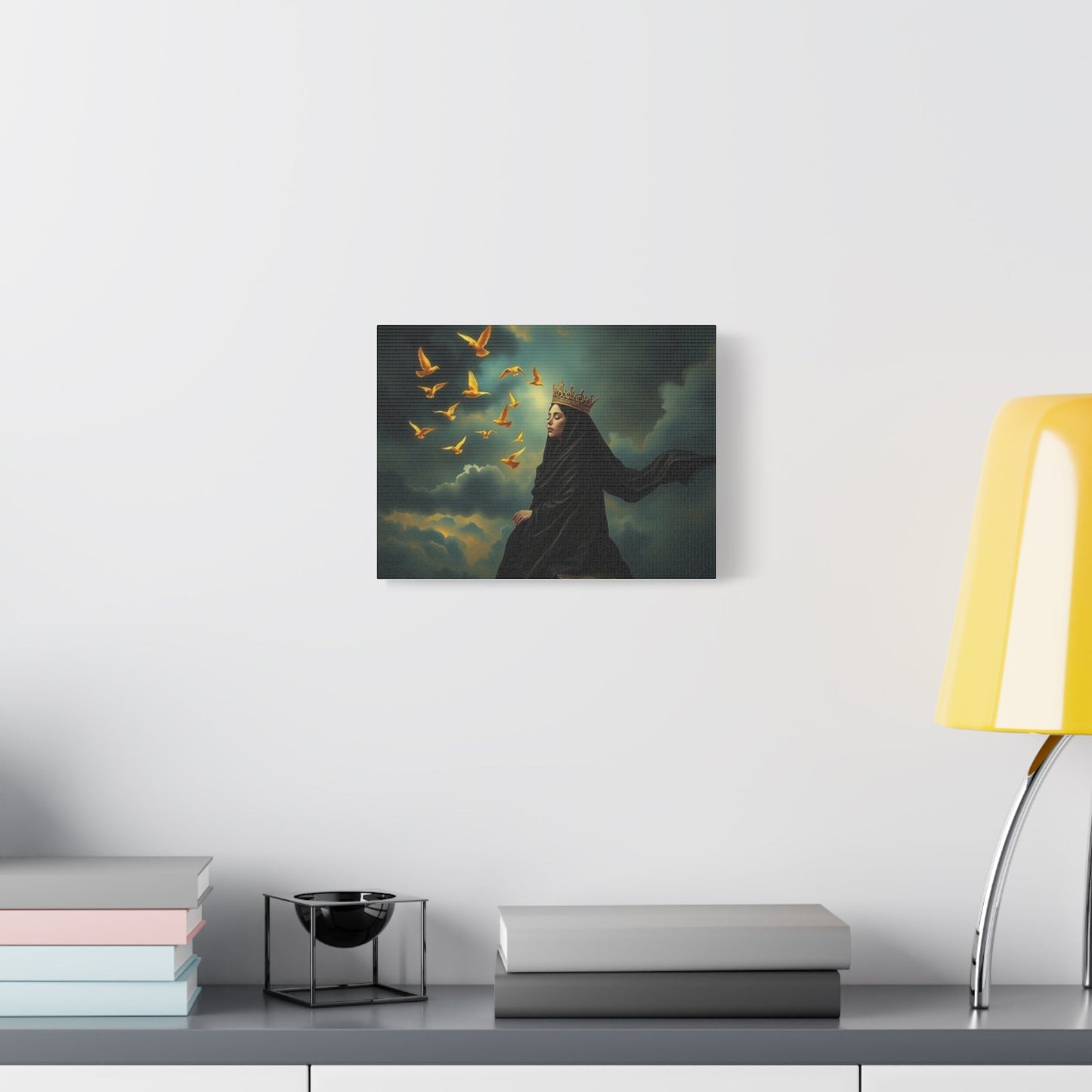 Majestic Canvas Art Print, Inspirational Wall Decor, Ethereal Home Decor, Gift for Art Lovers, Spiritual Artwork, Unique Present