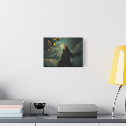 Majestic Canvas Art Print, Inspirational Wall Decor, Ethereal Home Decor, Gift for Art Lovers, Spiritual Artwork, Unique Present