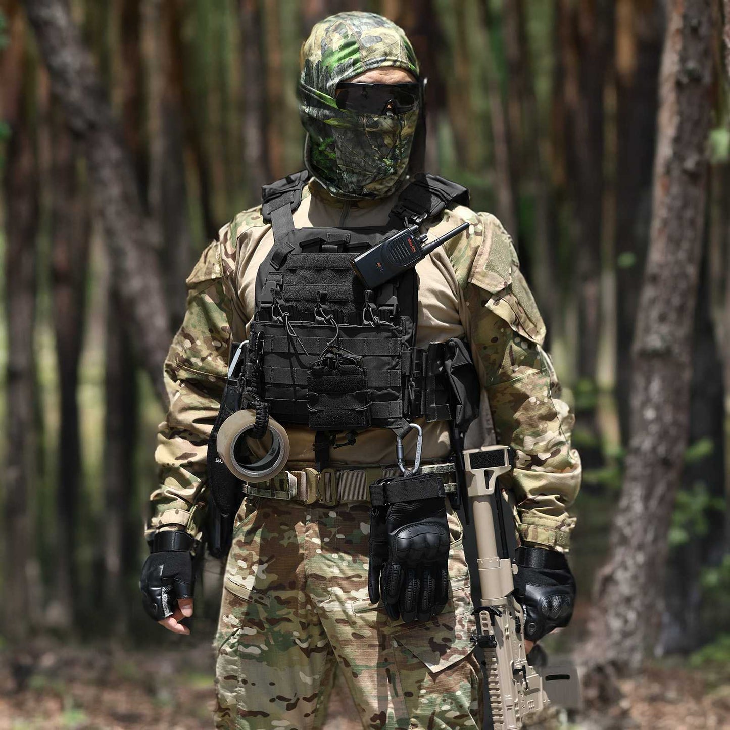 Votagoo Outdoor 1000D Nylon Tactical Combat Tactic Vest Plate Carrier