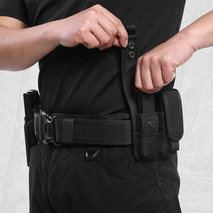 Votagoo Single Double Nylon Mag Pouch for Duty Belt Pistol Magazine Holster