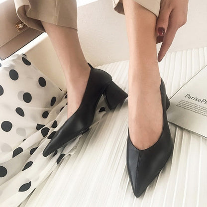 Pointy Toe Comfortable High Heels - Convenient store