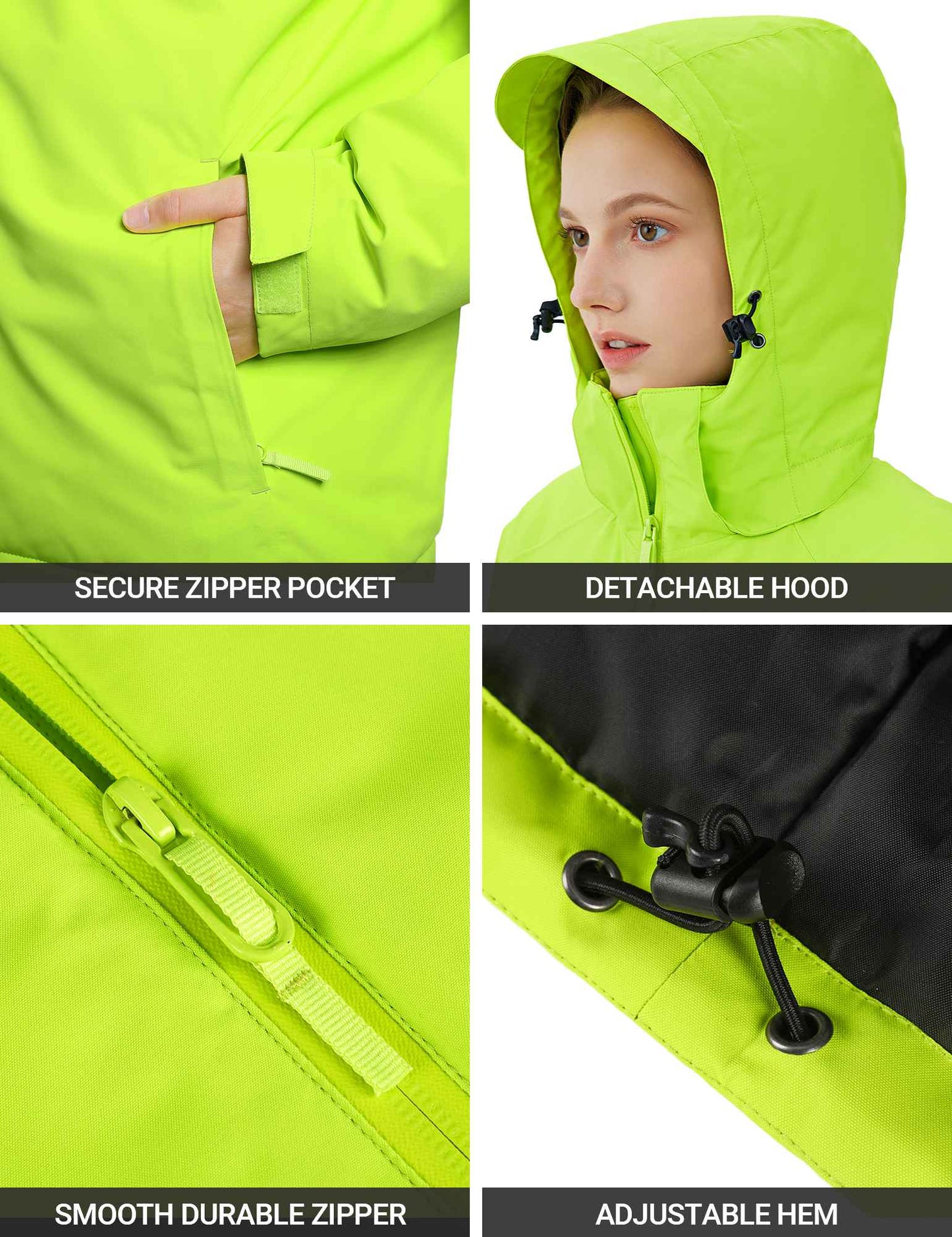 ANTARCTICA GEAR Heated Jacket, Ski Jacket Coat Men/Women Winter Coat