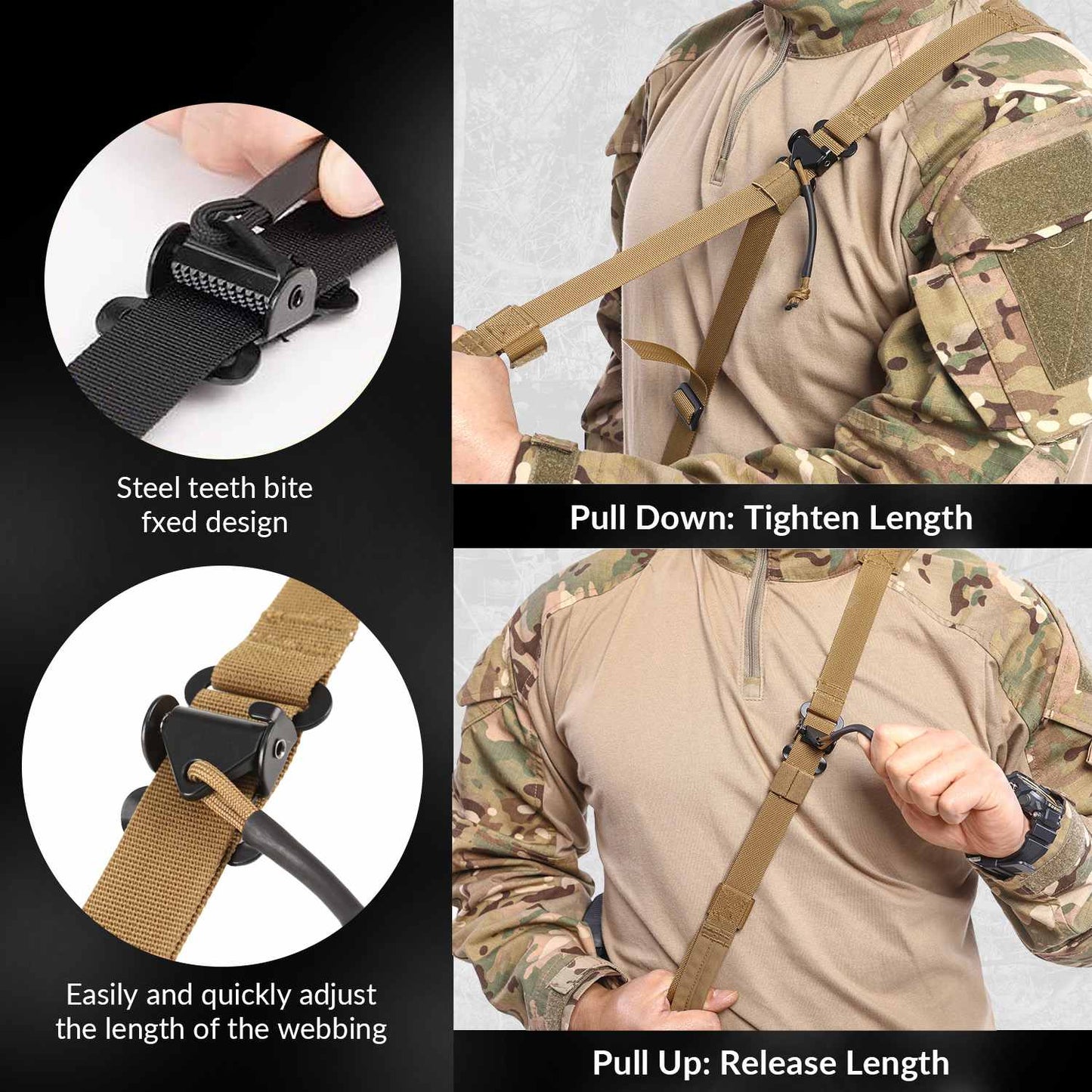 Votagoo Rifle Sling for Hunting Tactical Strap