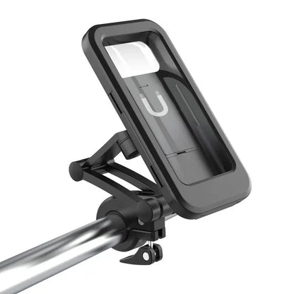 Adjustable Waterproof Bicycle Mobile Phone Holder Mount Universal Bike Motorcycle Handlebar Cell Phone Support Mount Bracket Bag Convenient store