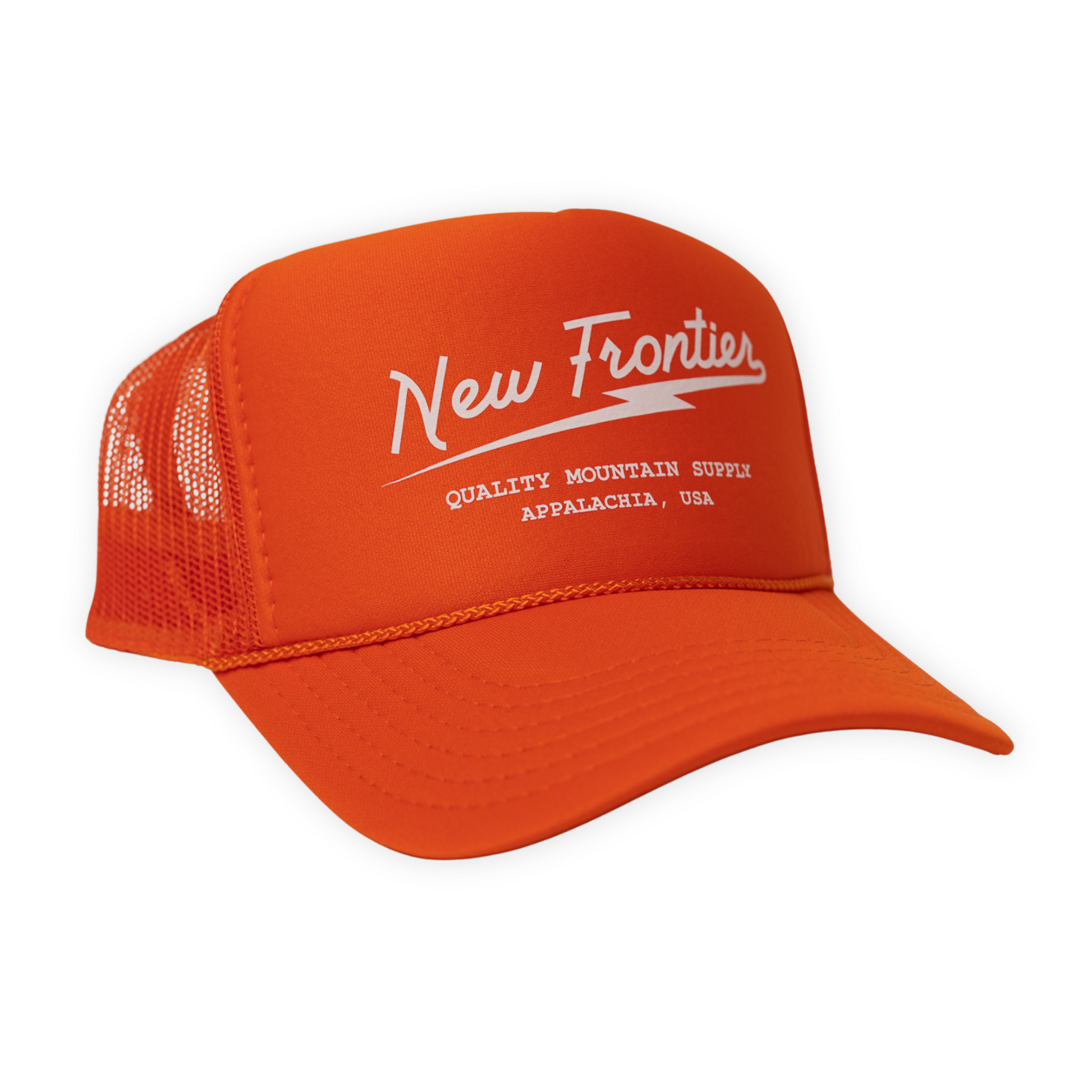 Bolt Trucker Hat (Pumpkin Orange) - Convenient store