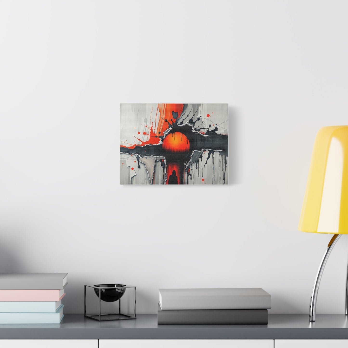 Abstract Sunset Canvas Art