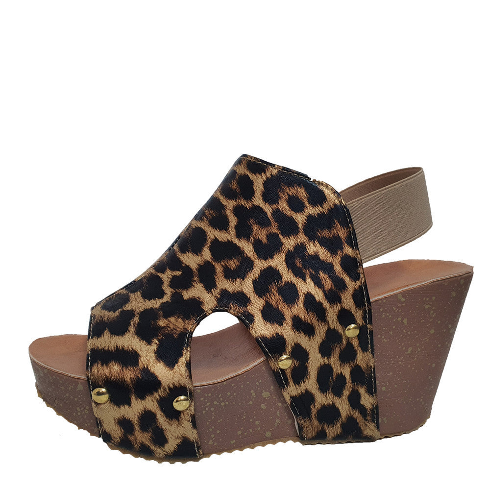 High Heel Fish Mouth Handmade Shoes Retro Sandals - Convenient store