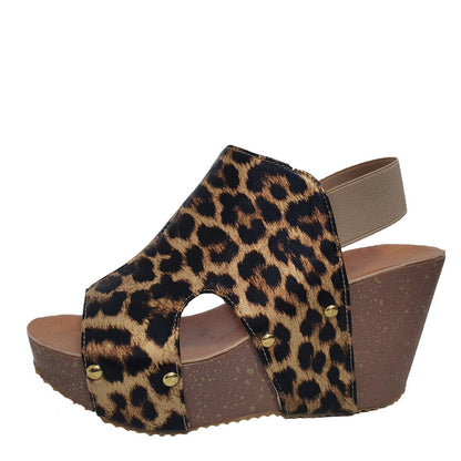 High Heel Fish Mouth Handmade Shoes Retro Sandals - Convenient store