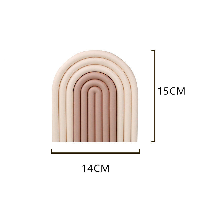 Silicone Rainbow Personalized Pot Holder