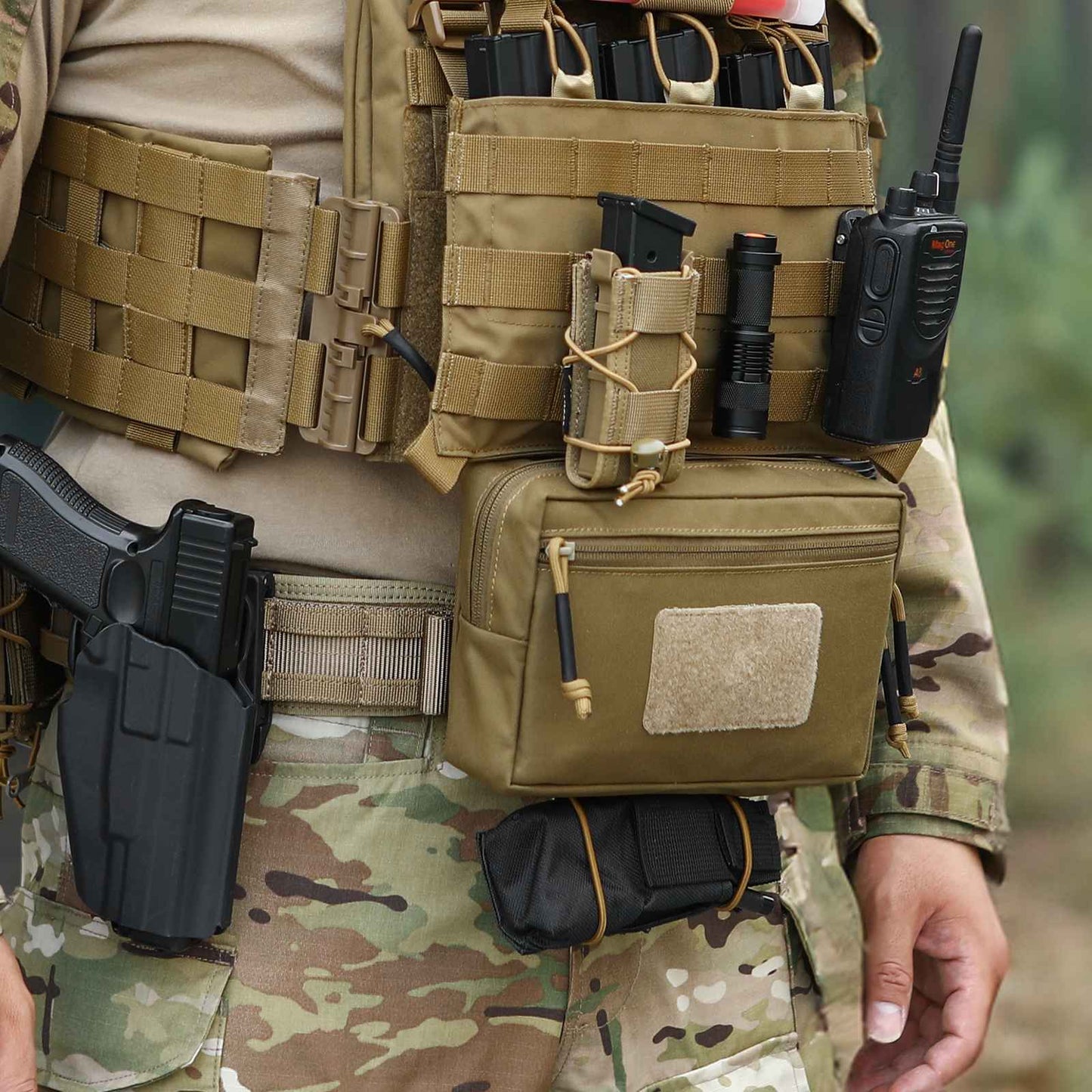 Votagoo Tactical Admin Drop Pouch Molle Dangler Pouches