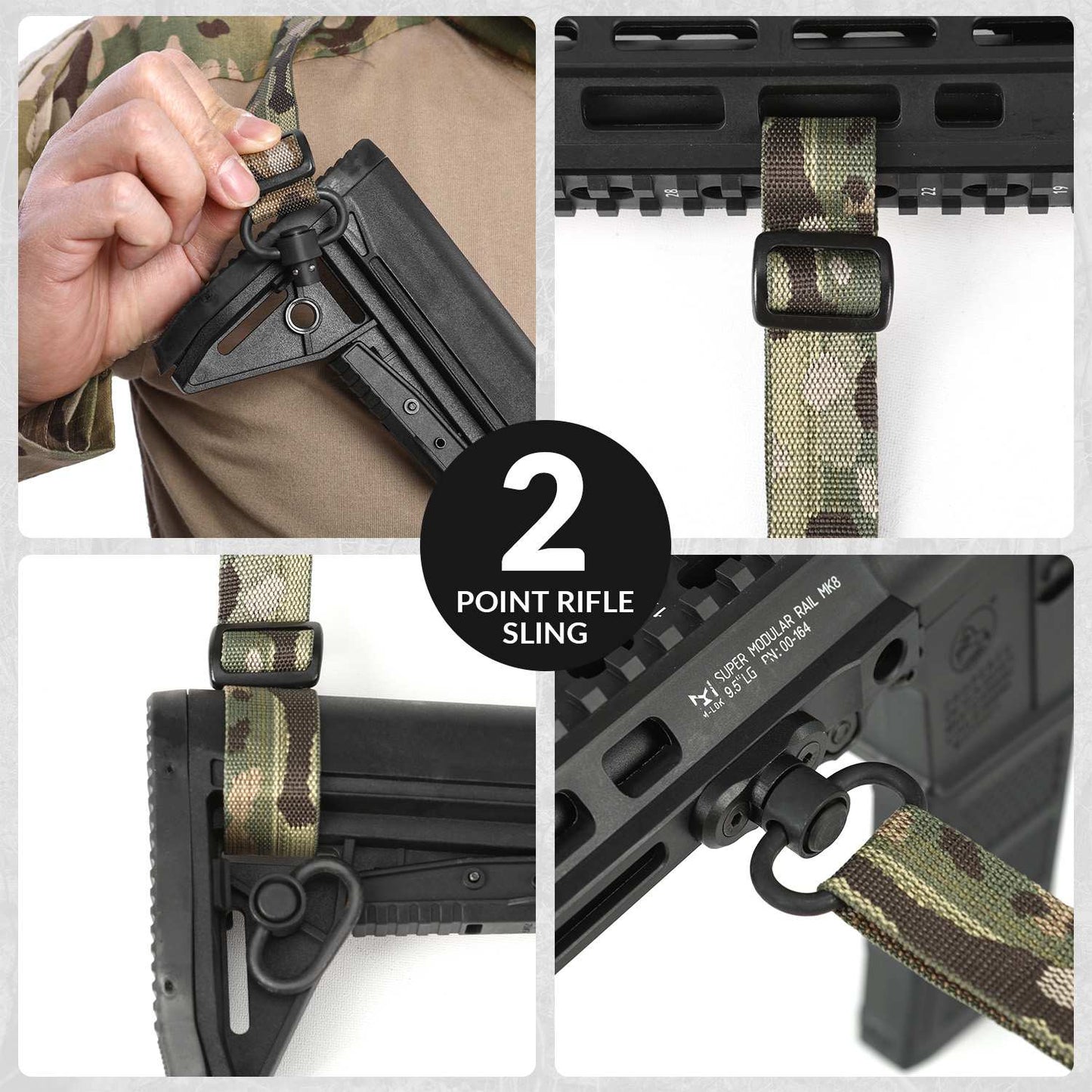 Votagoo Rifle Sling for Hunting Tactical Strap