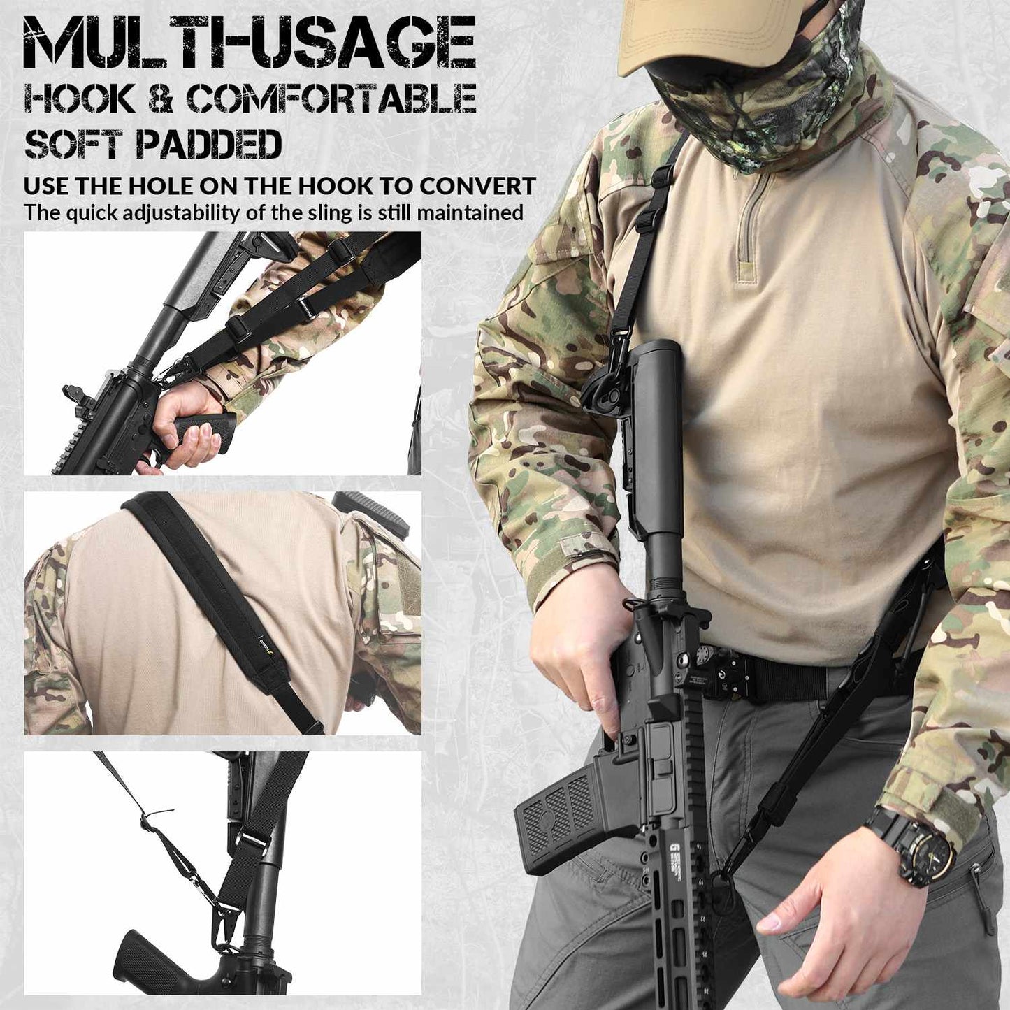 Votagoo Rifle Sling for Hunting Tactical Strap