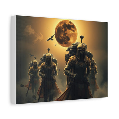 Epic Warrior Canvas Art, Wall Decor, Home Decoration, Gift for History Lovers, Roman Art Print, Fantasy Wall Art