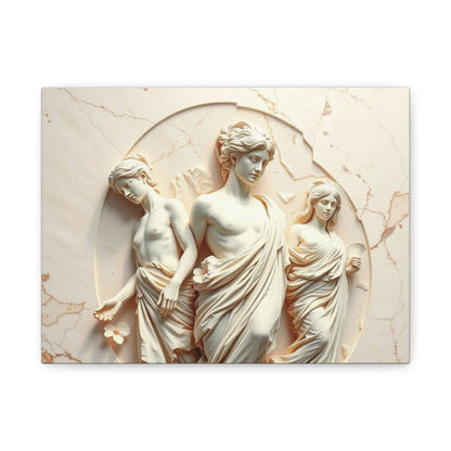 Elegant Stretched Canvas Art Piece, Wall Decor, Home Decoration, Gift for Art Lovers, Gallery Wall Accent, Unique Art Display