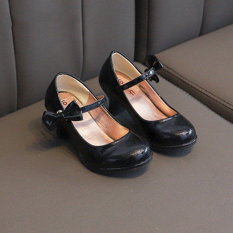 Girls bright bow high heels - Convenient store