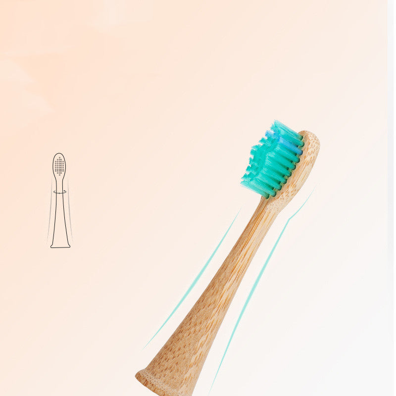 Biodegradable Bamboo Electric Toothbrush Head