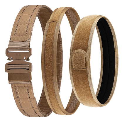 Tactical MOLLE Battle Belt with Quick Release Buckle