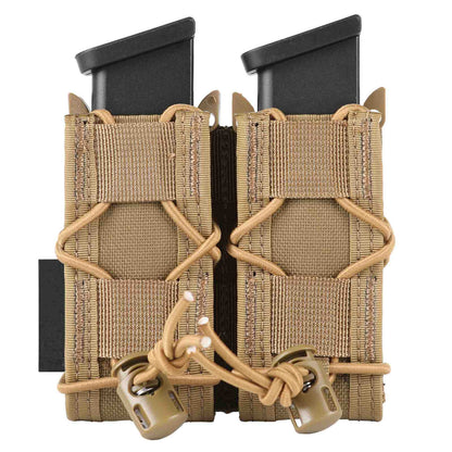 Votagoo Molle Mag Pouch 9mm/.40 Caliber Single/Dual Stack Adjustable Mag Pouch