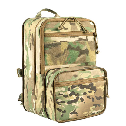 Votagoo D3 Flat Pack 2.0 Tactical Expandable Backpack Multi-purposed MOLLE Pack Camo