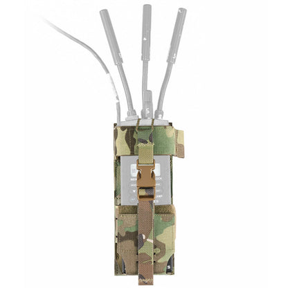 Votagoo Tactial Radio Holster Holder Case, Laser Cut Multi Platform Radio Chassi