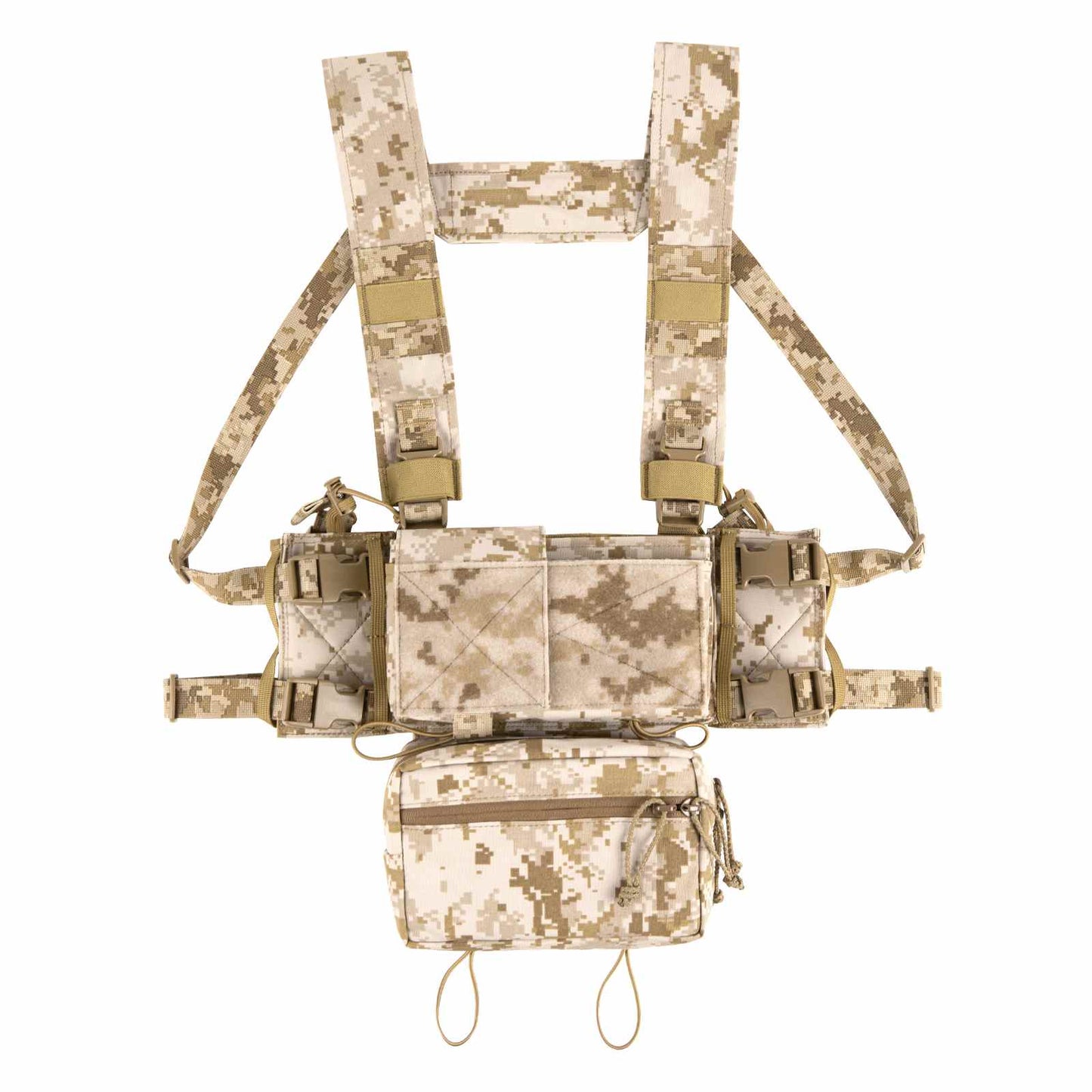 Votagoo Outdoor Molle Magazine Pouch Chest Bags Multi-function MK4 AOR1 Tactical Chest Rig
