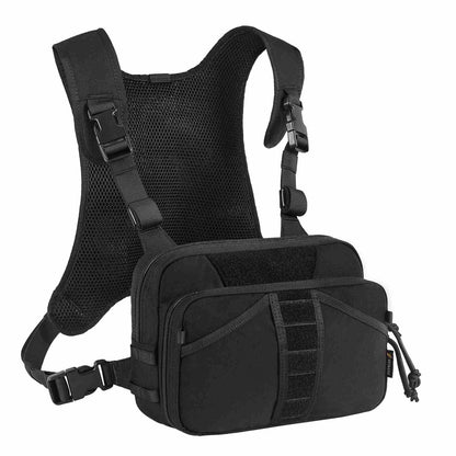 Votagoo Fishing Chest Pack, Fly Fishing Bag for Men and Women, Tackle and Fly Boxes Storage Pack, Hunting Binocular Pack