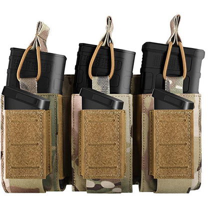 Molle Mag Pouch 5.56mm 9mm Open-Top Magazine Pouch