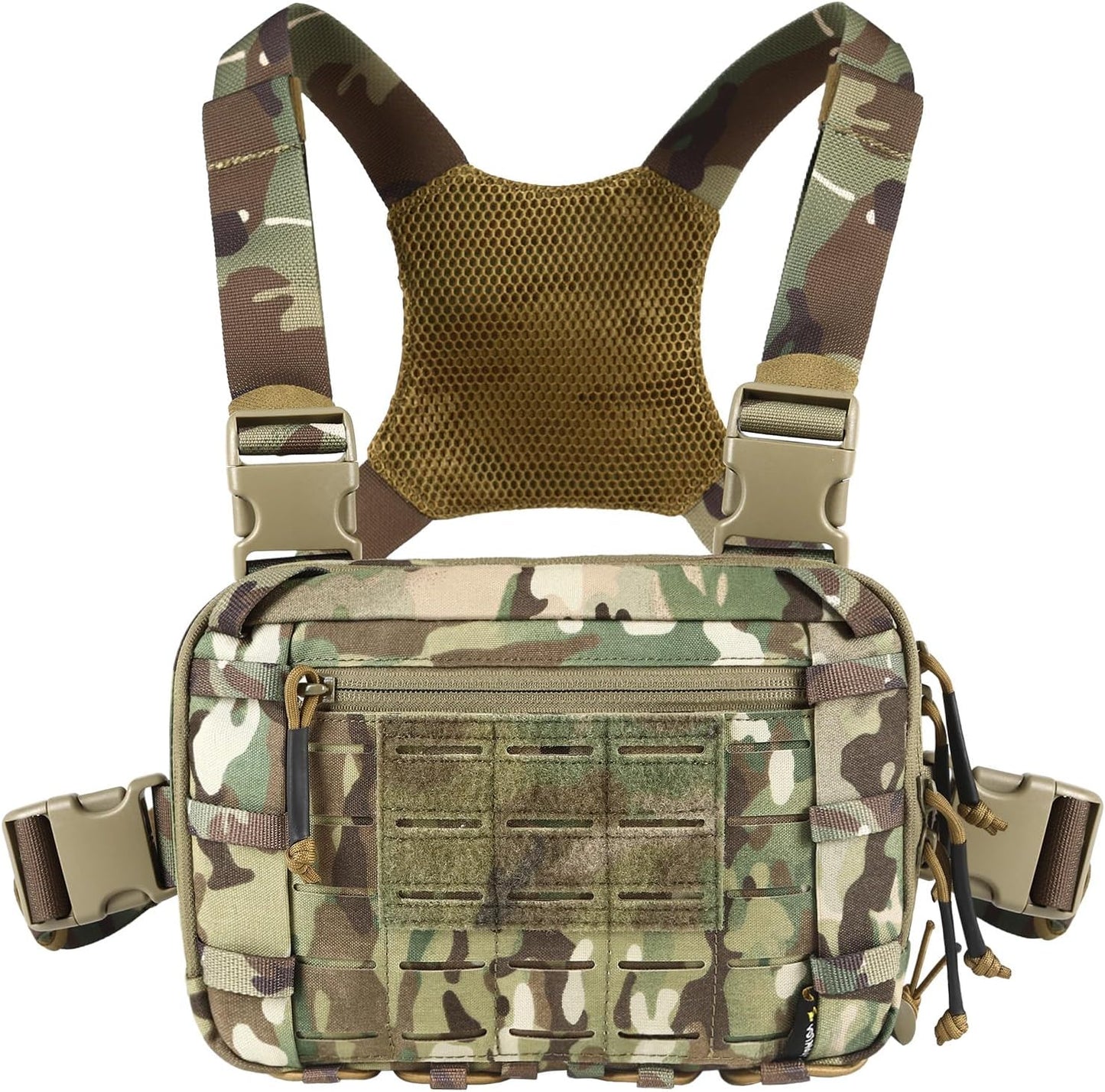 Votagoo Tactical Chest Pack EDC Chest Bag 2L Utility Molle Chest Rig Pouch