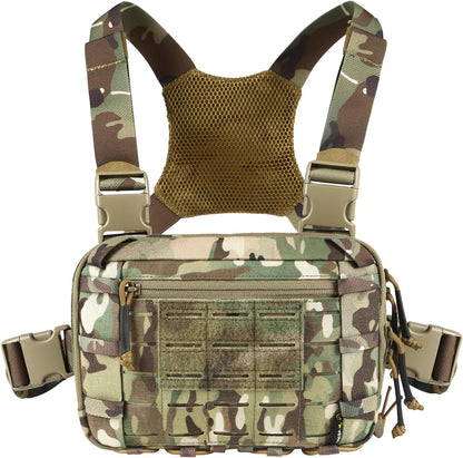 Votagoo Tactical Chest Pack EDC Chest Bag 2L Utility Molle Chest Rig Pouch
