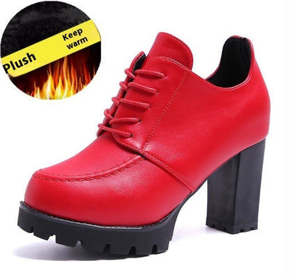 Women's Platform With Thick Heels And High Heels - Convenient store