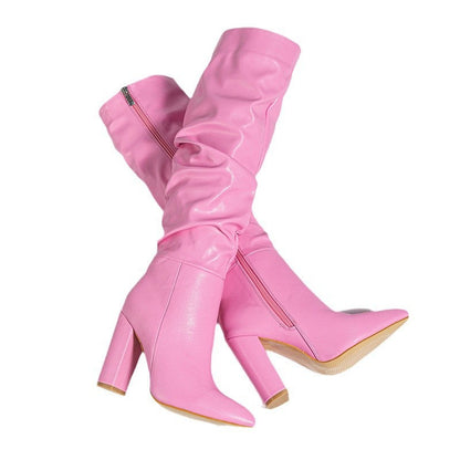 Pointed Long Women's High Heels - Convenient store