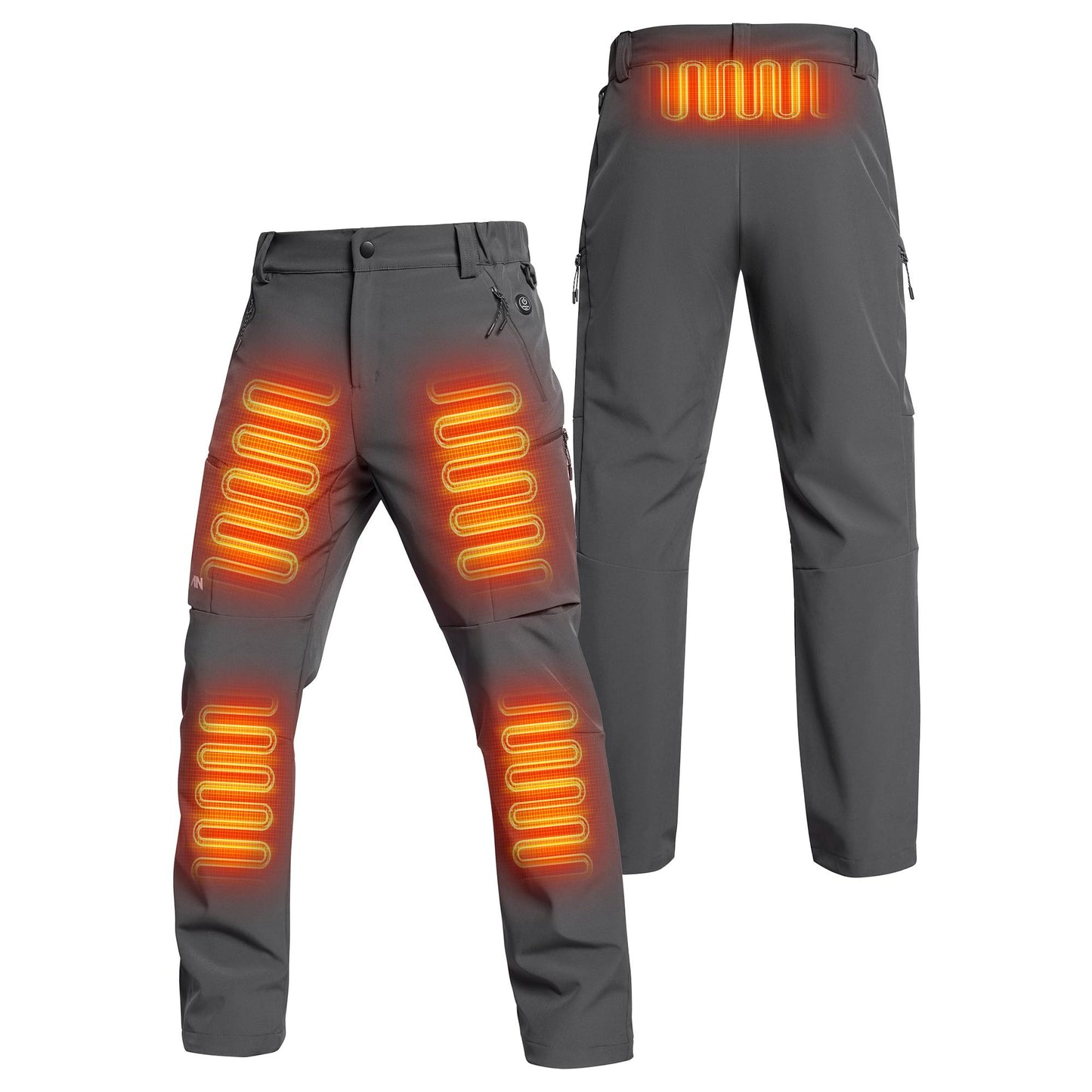 ANTARCTICA GEAR Heated Pants for Men, with 12V/20000mAh Battery