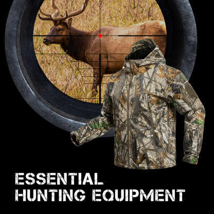 Hunting Gear Suit For Men Camouflage Windproof Jacket