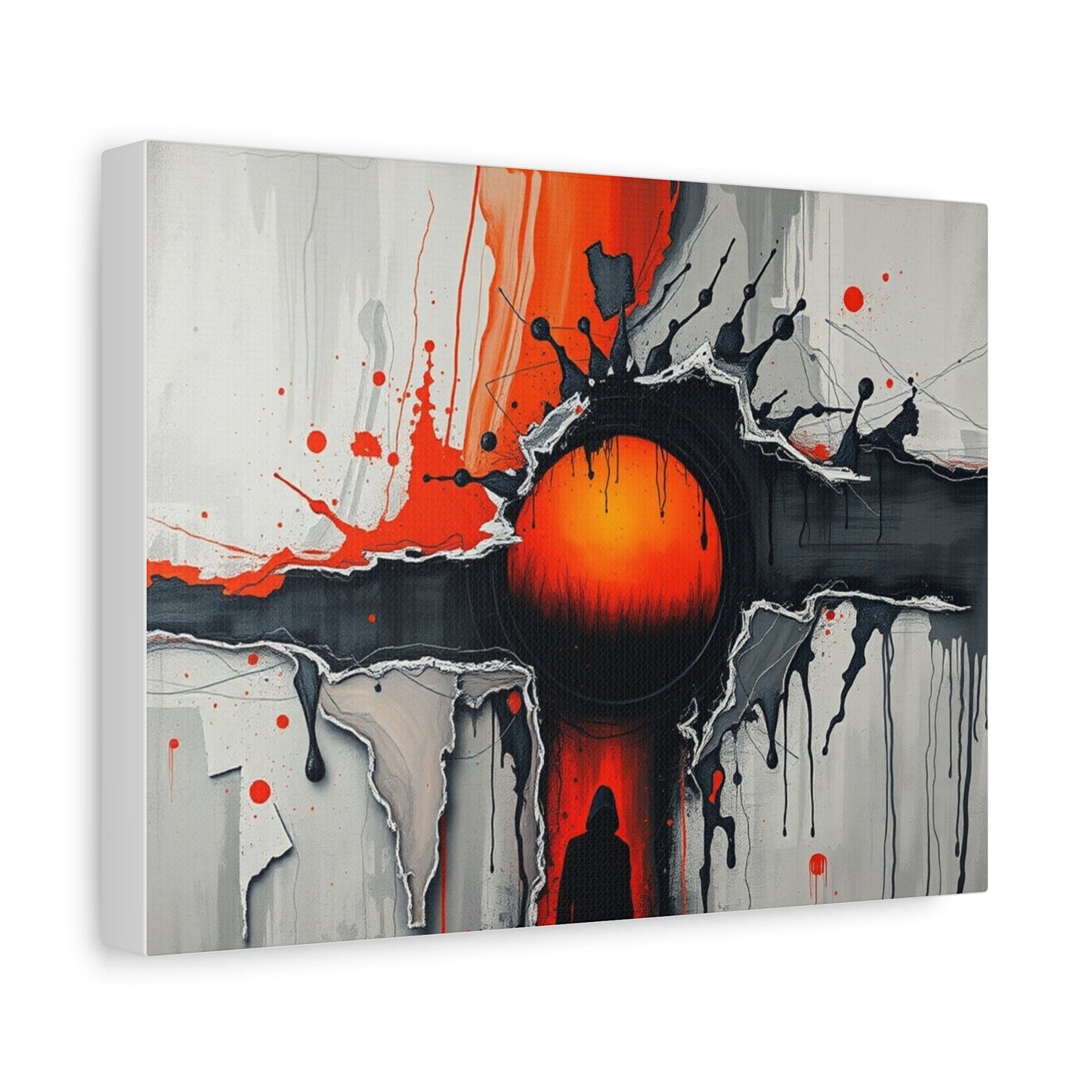 Abstract Sunset Canvas Art