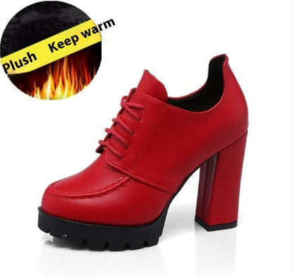 Women's Platform With Thick Heels And High Heels - Convenient store