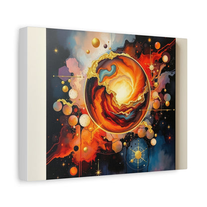 Cosmic Art Canvas Print